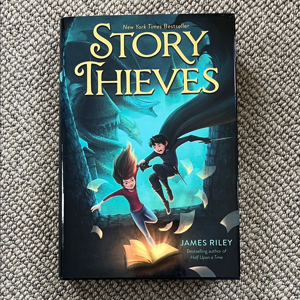 📘Story Thieves by James Riley - Hardcover